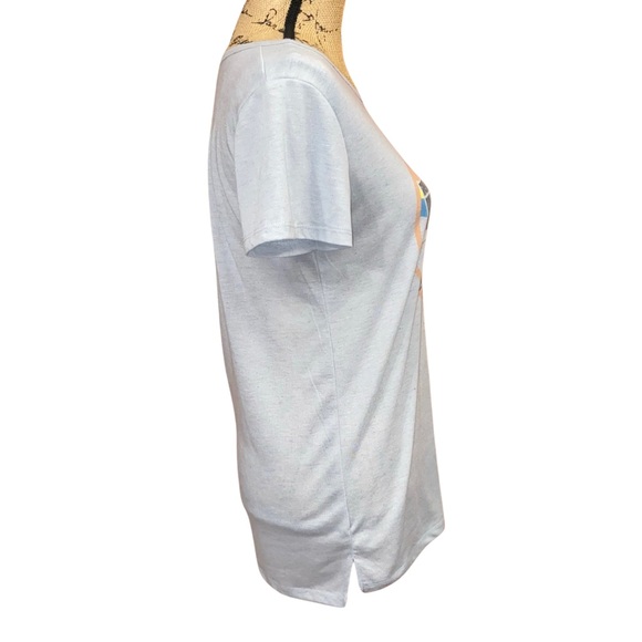 Gray Star Wars Slub Knit Short Sleeve Tee Shirt Size M - Picture 2 of 7